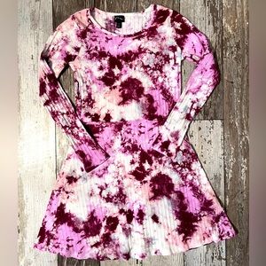 Art Class by Target Pink Tie Dye Dress Girls 10/12